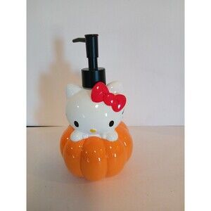 Hello Kitty Halloween Pumpkin Soap Dispenser New 9'in VERY CUTE NEW
